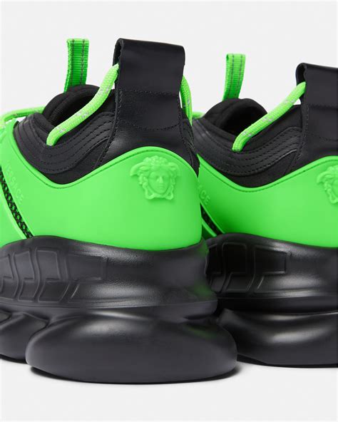 basket chain reaction versace|authentic versace chain reaction sneakers.